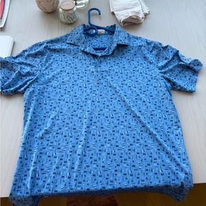 Peter Millar Summer Comfort Cookout Polo M